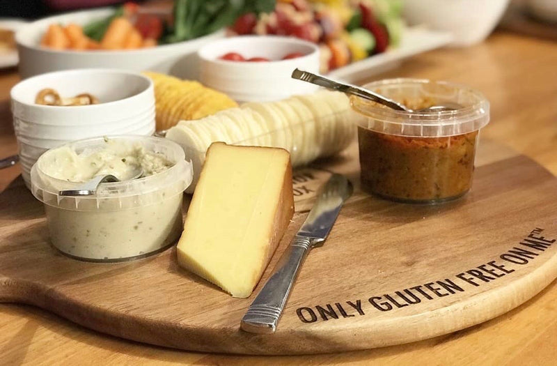 Only Gluten Free On Board cheese board